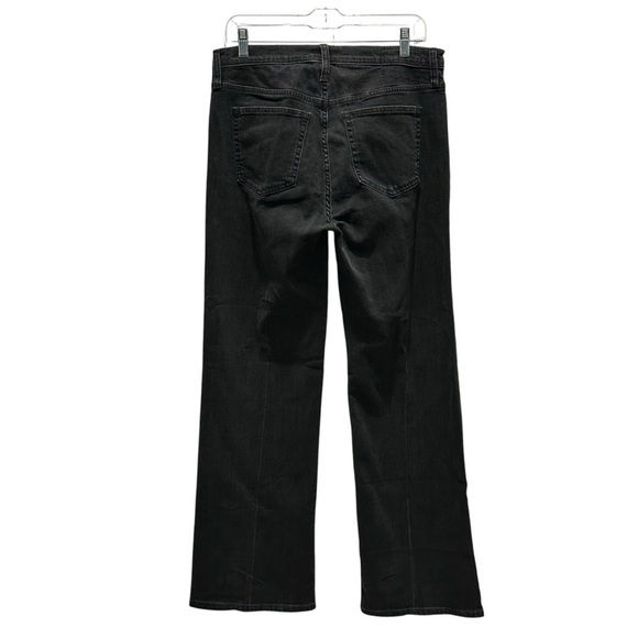 NEW J. CREW High-rise cropped kickout jean in 1996 semi-stretch black Size 29T - Picture 5 of 8